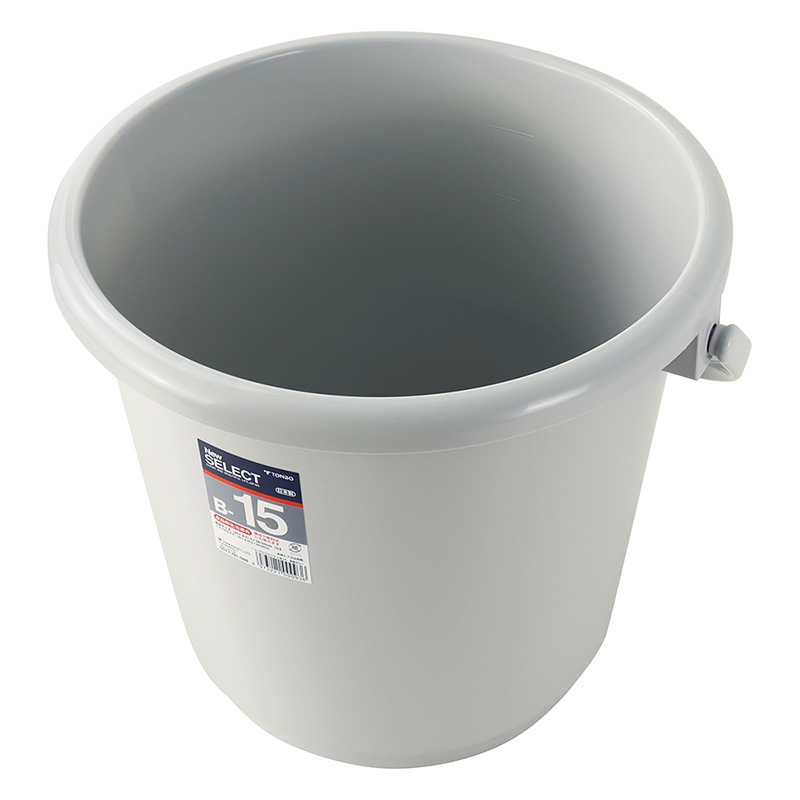 TONBO セレクトバケツB-15本体 グレー 15L