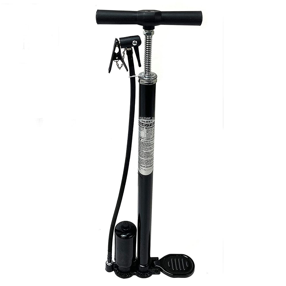 自転車専用タンク付きポンプ ブラック