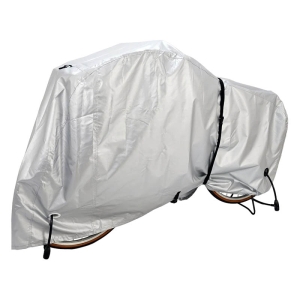 破れ風に強いサイクルカバー レギュラー 300D シルバー