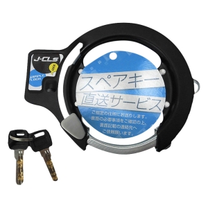 リング錠 WO型用 12.7mm用 ブラック ブラック