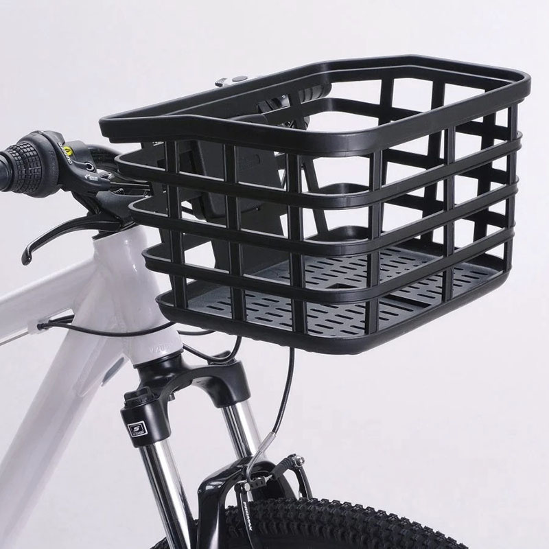 着脱スポーツ車前カゴ樹脂ブラケット付 BK 48690