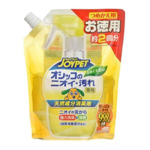 天然成分消臭剤オシッコのニオイ汚れ専用 つめかえ用ジャンボパック 450ml