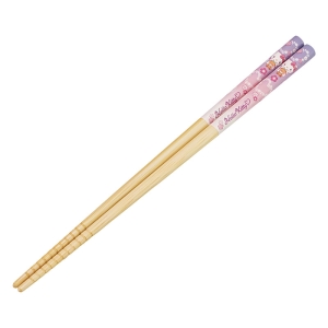 竹箸 21cm すべり止め加工 ハローキティ