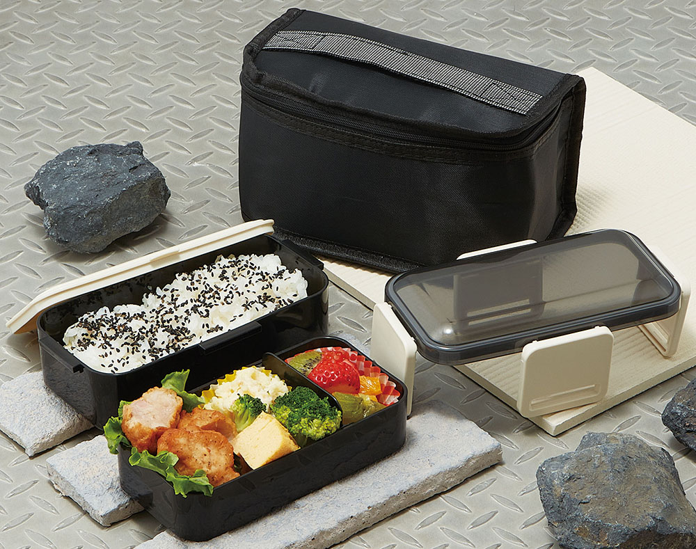 抗菌ふわっとランチ2段保冷バック付 ベーシック