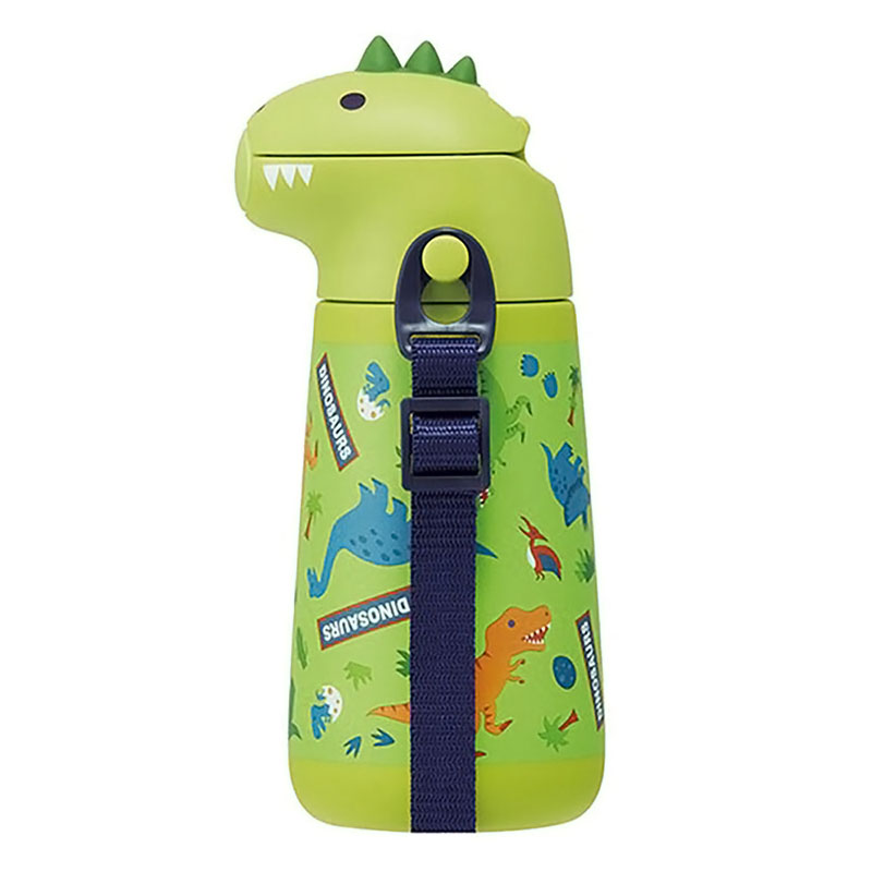 ダイカットステンレスボトル370ml ディノサウルス