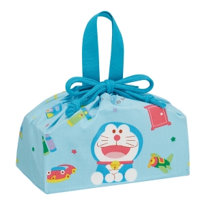 【お取り寄せ商品】ランチ巾着 29×16.5×マチ12cm ドラえもん ギンガム