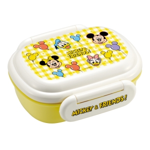 【お取り寄せ商品】抗菌 食洗機対応 ふわっとフタタイトランチボックス 270ml ミッキー&フレンズ風船