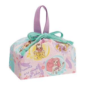 【お取り寄せ商品】ランチ巾着 29×16.5×マチ12cm ディズニープリンセス25