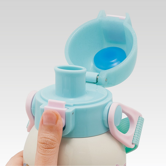 ダイレクトステンレスボトル 保冷専用 600ml ショルダーベルト付き ディズニープリンセス25