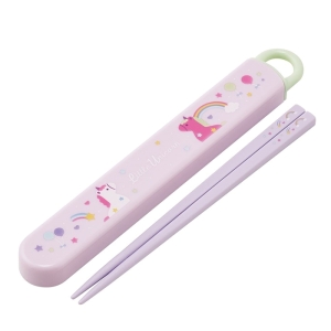 【お取り寄せ商品】抗菌 食洗機対応 箸箱セット 箸16.5cm リトルユニコーン