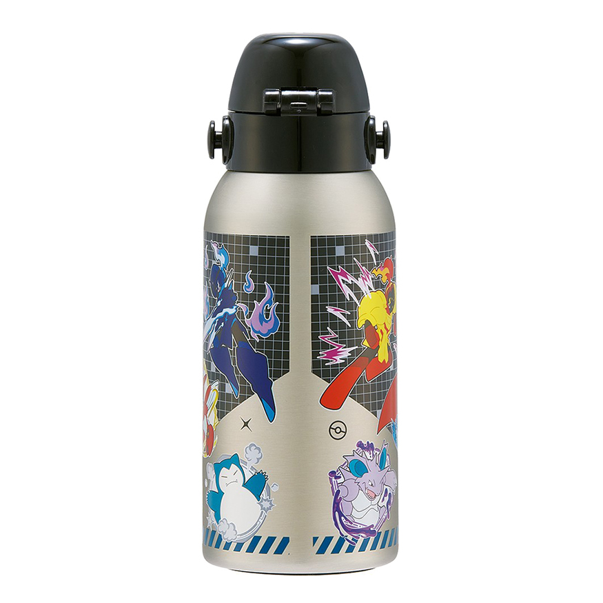ダイレクトステンレスボトル 保冷専用 600ml ショルダーベルト付き ポケットモンスター