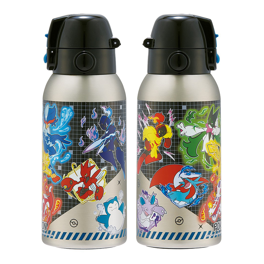 ダイレクトステンレスボトル 保冷専用 600ml ショルダーベルト付き ポケットモンスター