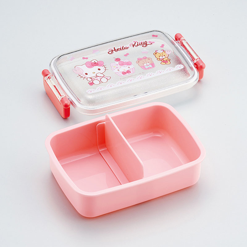 ふわっとフタ タイトランチボックス 1段 450ml ハローキティ