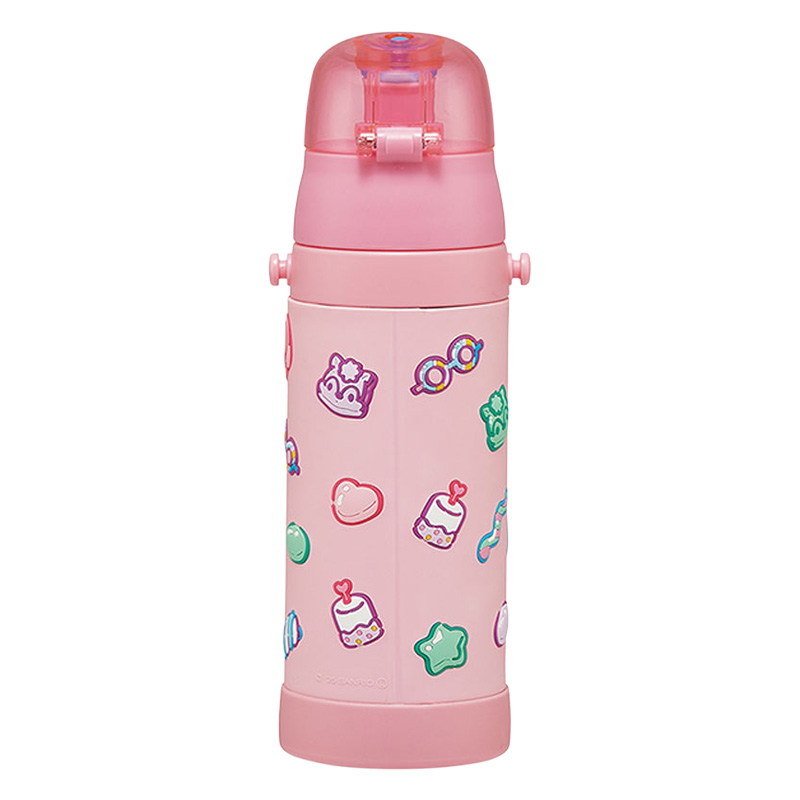 立体プリント ダイレクトボトル ショルダーベルト付 マイメロディ 保冷専用 480ml