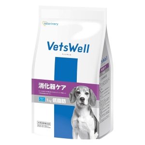 ベッツウェル 犬用食事療法食 消化器ケア 低脂肪 1kg