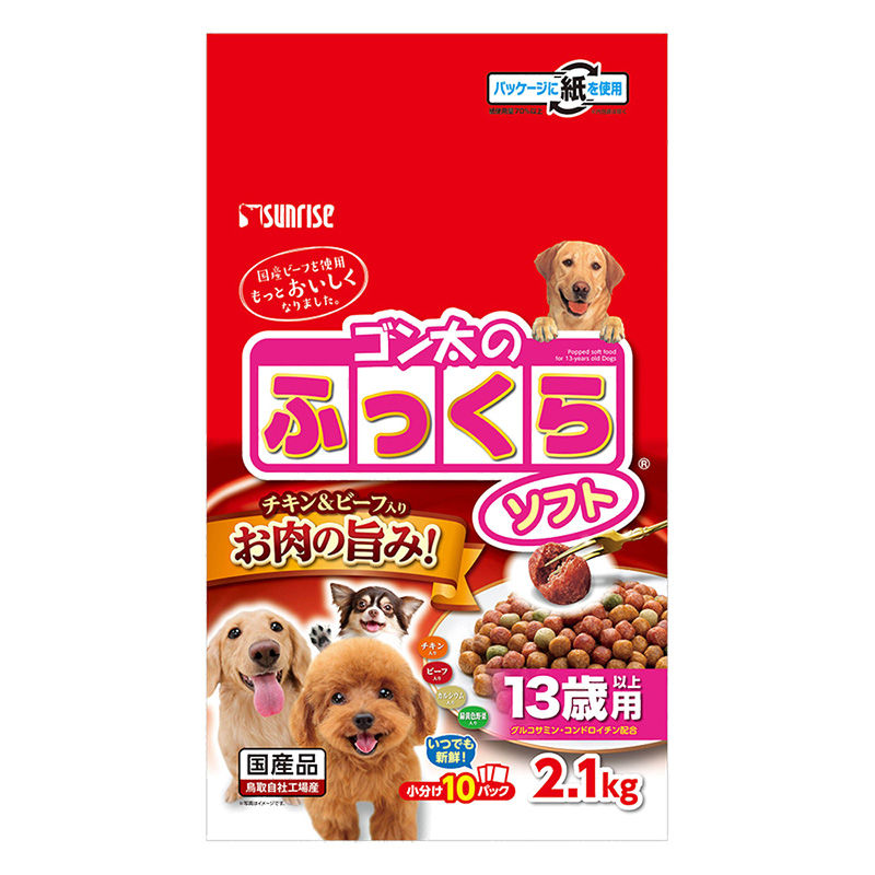 ゴン太のふっくらソフト 13歳以上用 2.1kg