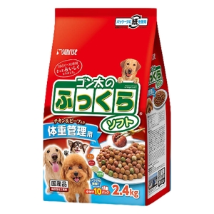 ゴン太のふっくらソフト 体重管理用 2.4kg