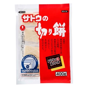 サトウの切り餅パリッとスリット 400g
