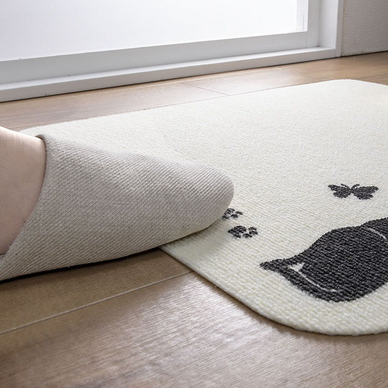 おくだけ吸着ズレな~いトイレマット ネコ