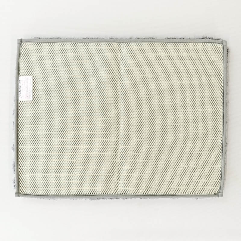 ハピネス バスマット グレー 45×60cm