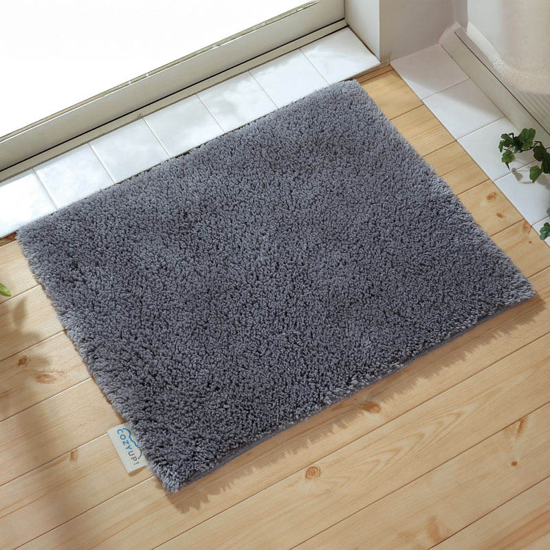 ハピネス バスマット グレー 45×60cm