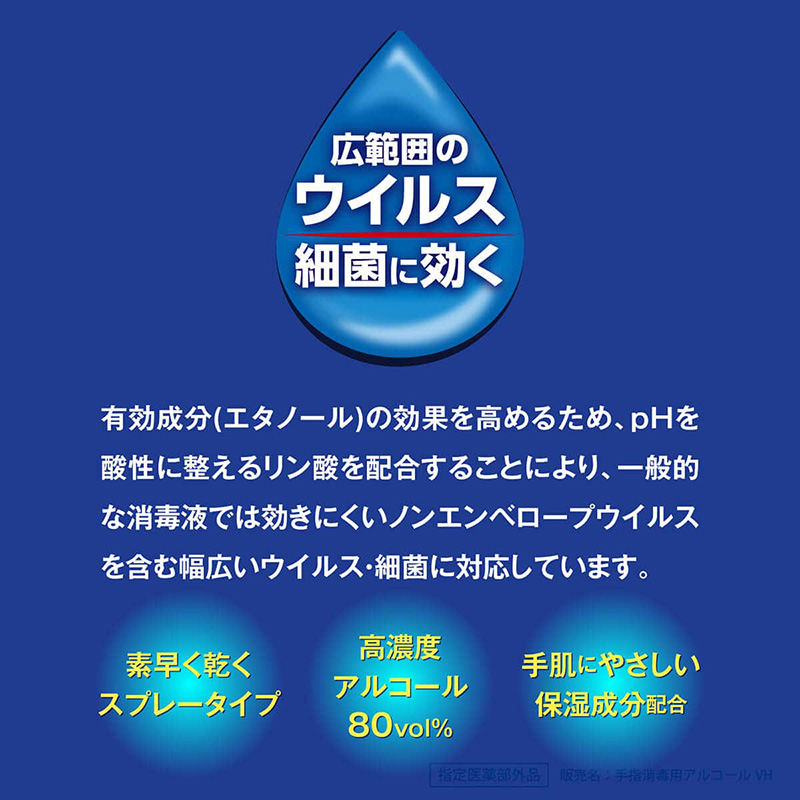 ハンドラボ 手指消毒スプレーVH 詰替用 380mL【指定医薬部外品】