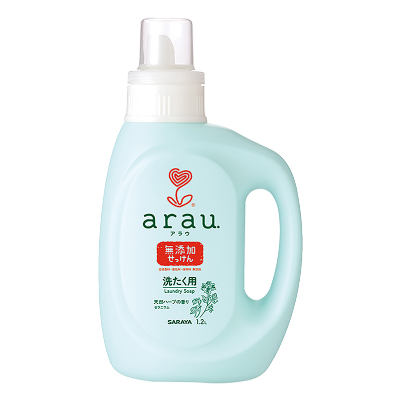 アラウ 洗濯用せっけん ゼラニウム　1200ml
