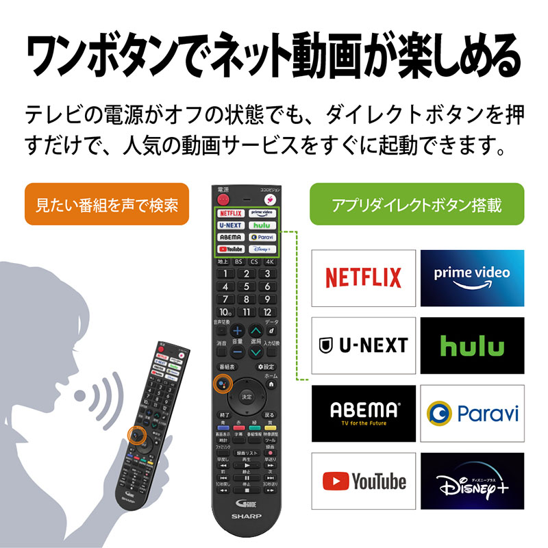 【お取り寄せ商品】AQUOS OLED 65型 4K有機ELテレビ 4T-C65EQ1