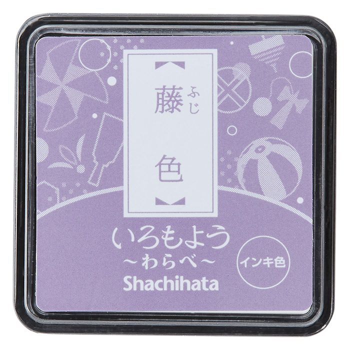 いろもよう わらべ 藤色