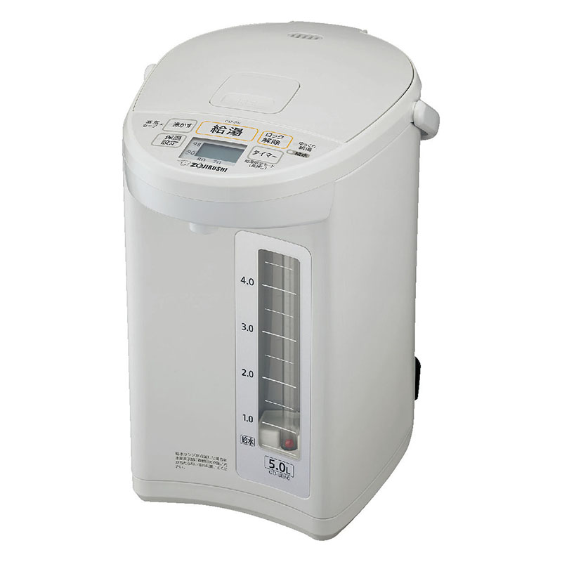 電気ポット 5.0L ホワイトグレー  CD-SE50-WG