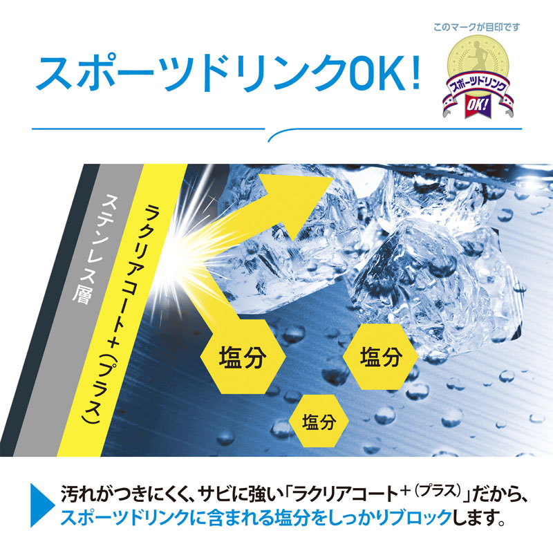 ステンレス クールボトル(保冷専用) 2.06L SD-BE20-HA グレー