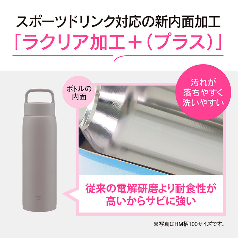 ステンレスマグ SU-DA80 BM チャコールブラック 0.8L