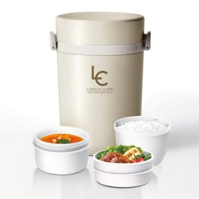ランタスBS ステンレス保温ランチジャー 700ml アイボリー HLB-B700