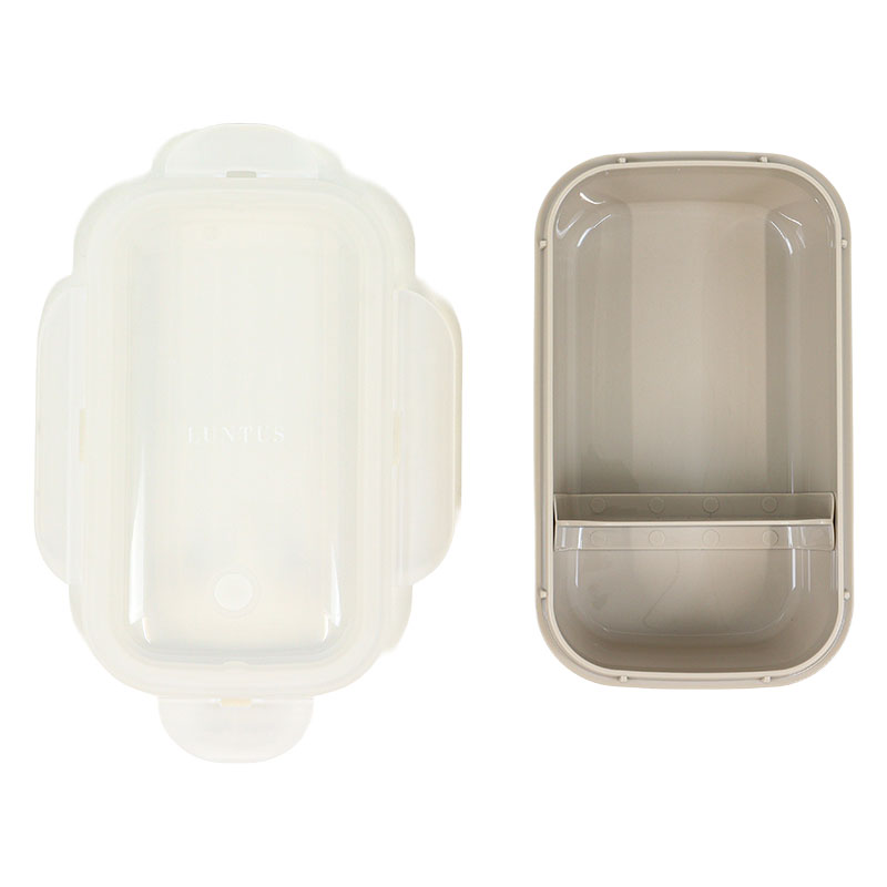 ランタス ランチボックス 1段 500ml グレージュ