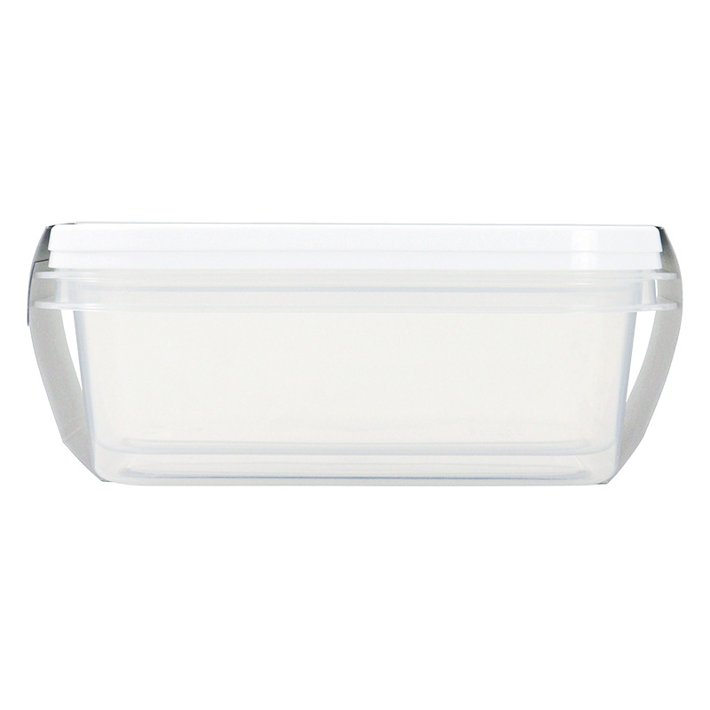 フタをしたままレンジ使える保存容器 長角LL 1000ml×2個
