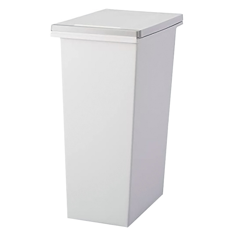 【お取り寄せ商品】エバン 密閉プッシュペール 45L ホワイト