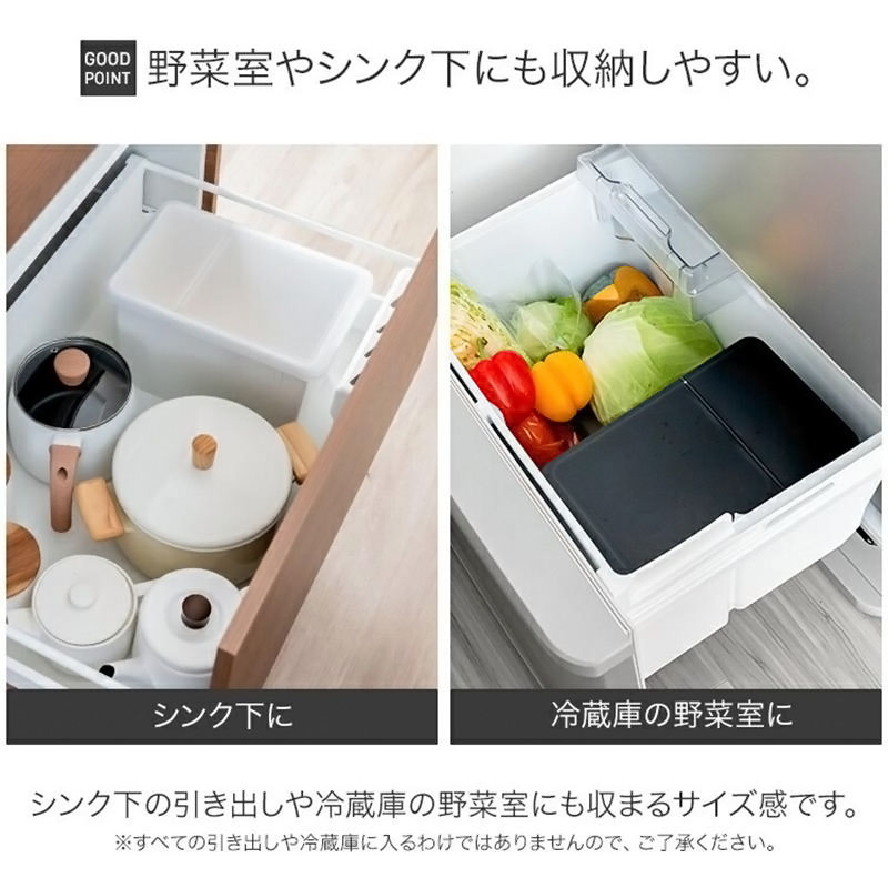 S密閉米びつ 6kg ブラック
