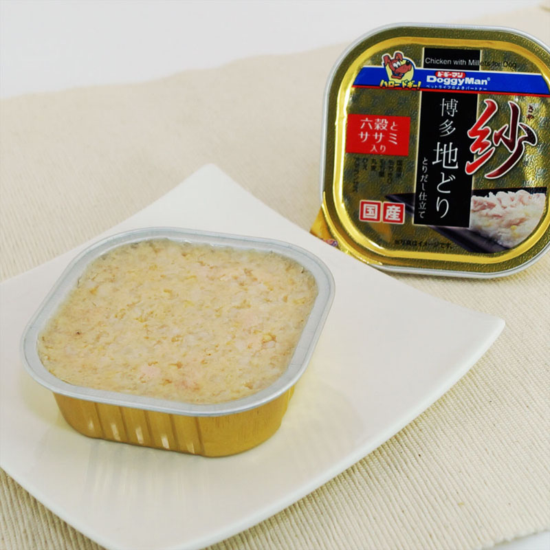 紗 博多地どり 六穀とササミ入り 100g