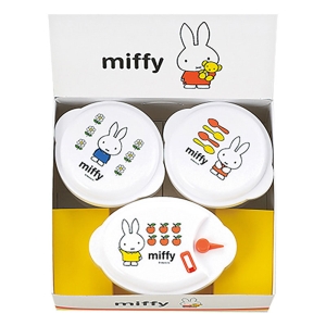 【お取り寄せ商品】電子レンジ容器 3pc ミッフィー