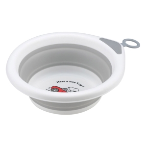 【お取り寄せ商品】折り畳み洗い桶 スヌーピー