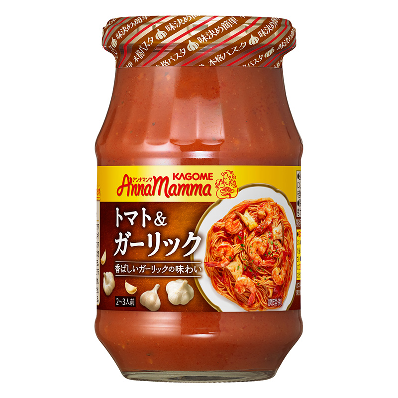 カゴメ アンナマンマ トマト&ガーリック 330g