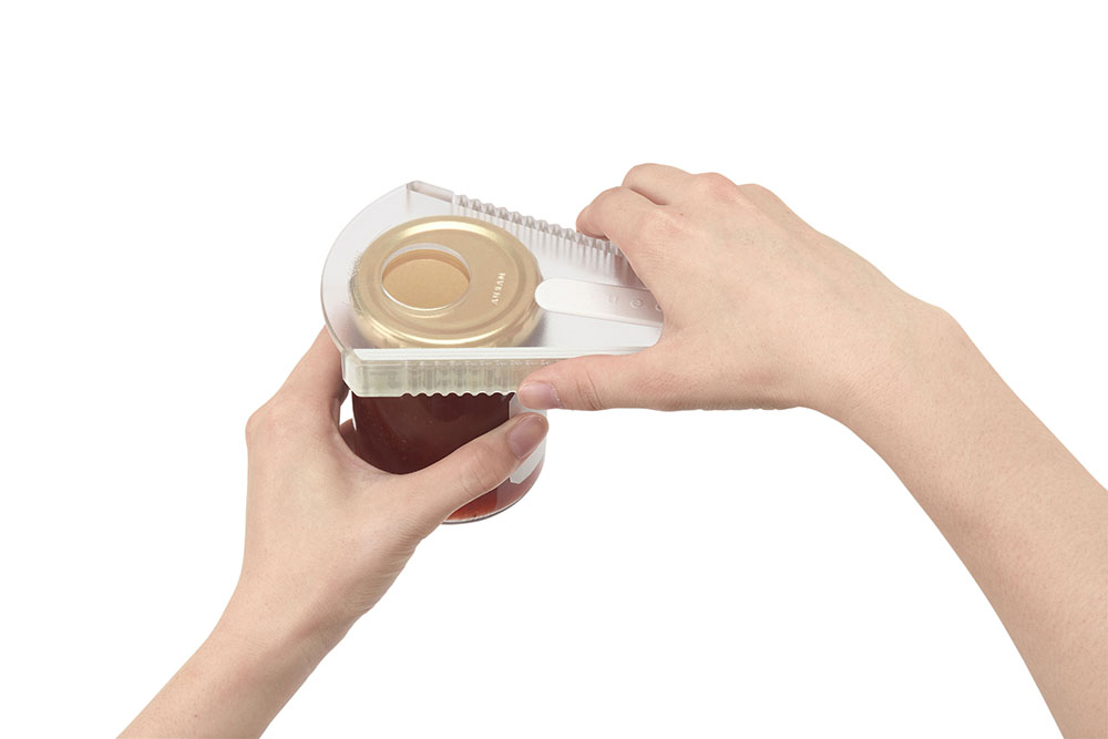 缶切り らくらくオープナー クリア