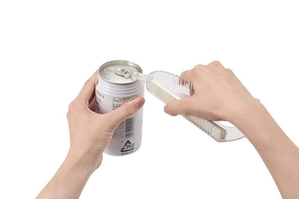 缶切り らくらくオープナー クリア
