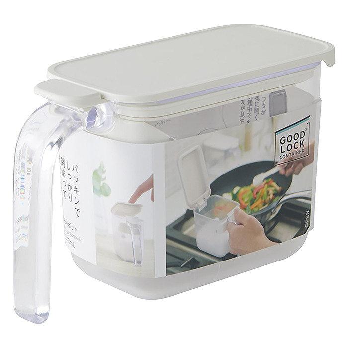 調味料ポット ホワイト