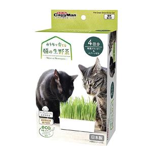 おうちで育てる 猫の生野菜 4回分