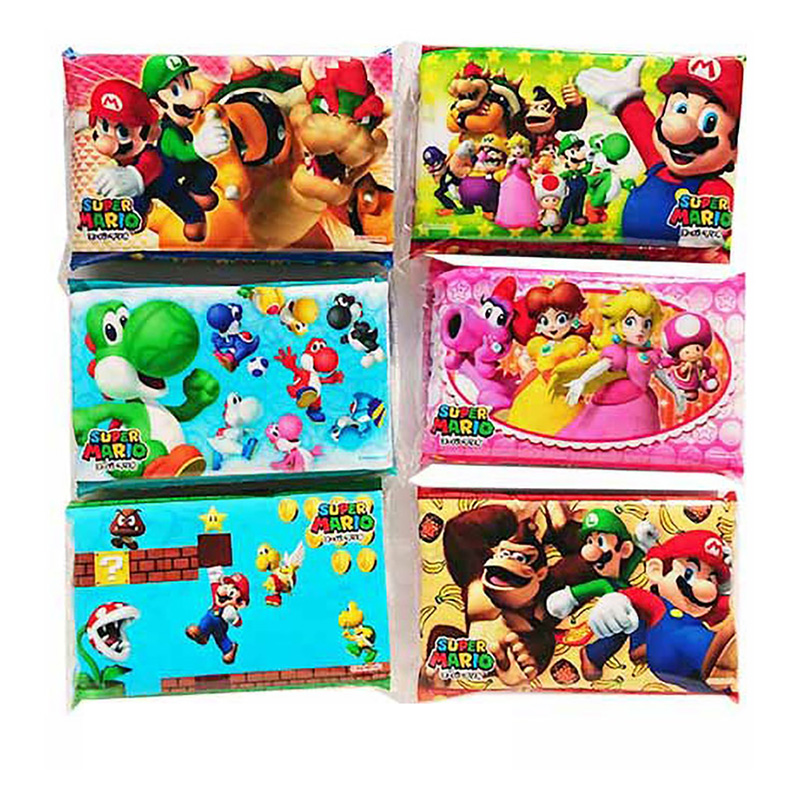 ポケットティッシュスーパーマリオ 6個パック
