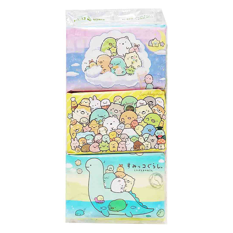 ポケットティッシュすみっコぐらし 6個パック