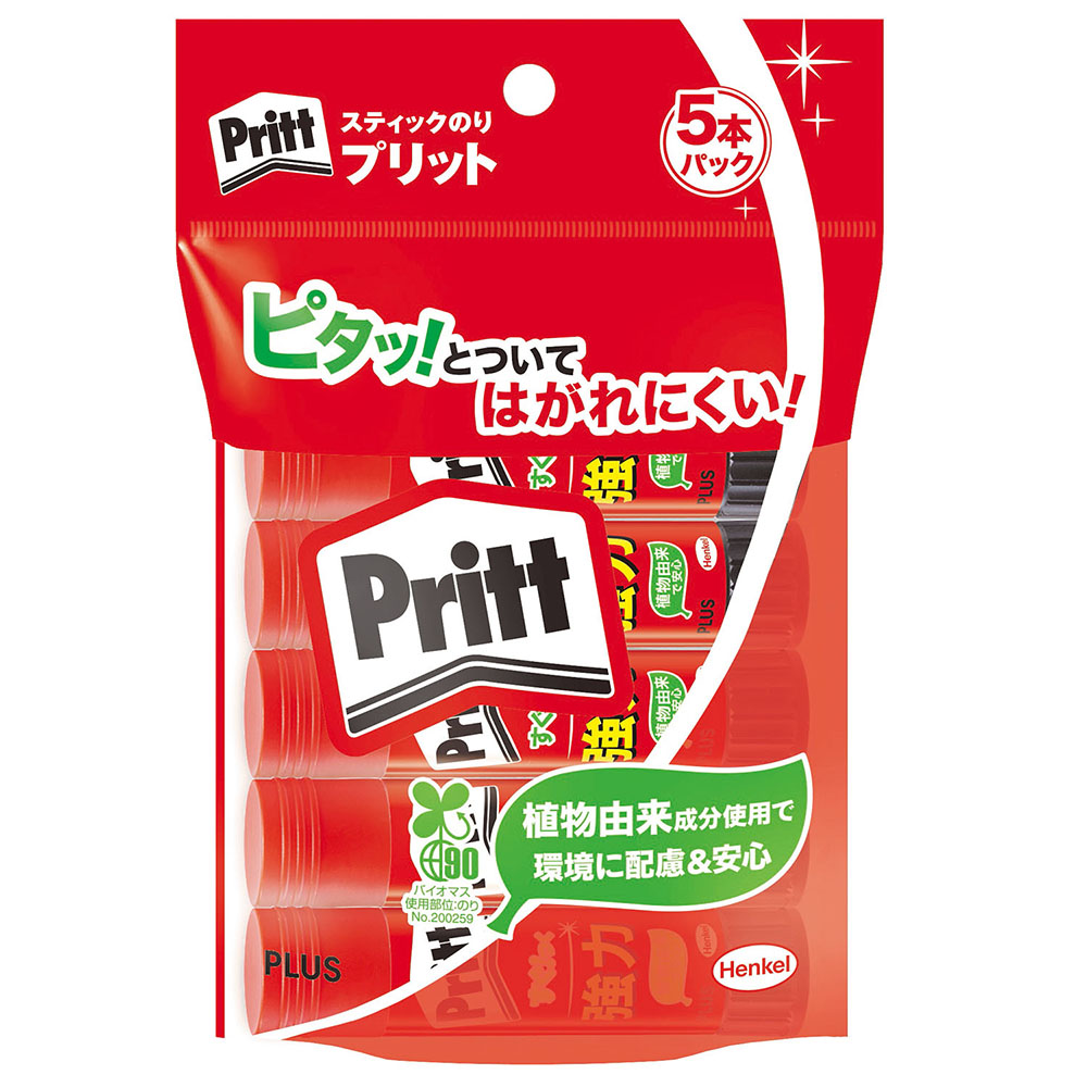 プリット スティックのり レギュラーサイズ 5本セット NS-701-5P