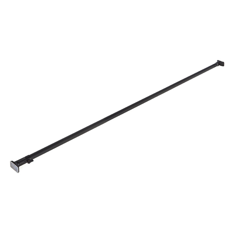 突ぱりパワフルポール 特大 幅170-280cm×奥行4cm×高さ7cm マットブラック