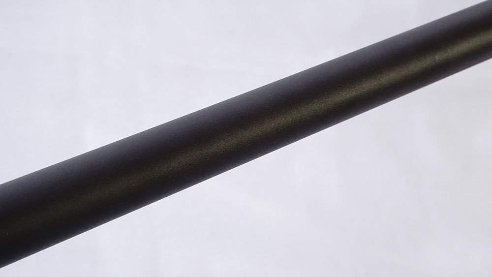 突ぱりパワフルポール 特大 幅170-280cm×奥行4cm×高さ7cm マットブラック
